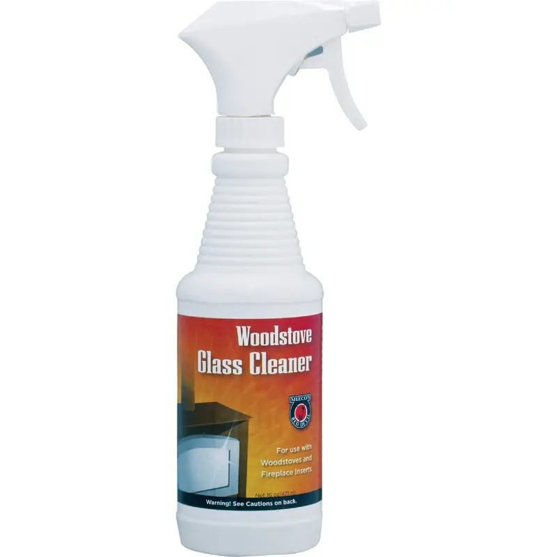 Meeco’S Red Devil Woodstove Glass Cleaner – 16 Oz. Trigger Spray For Streak-Free Shine 1