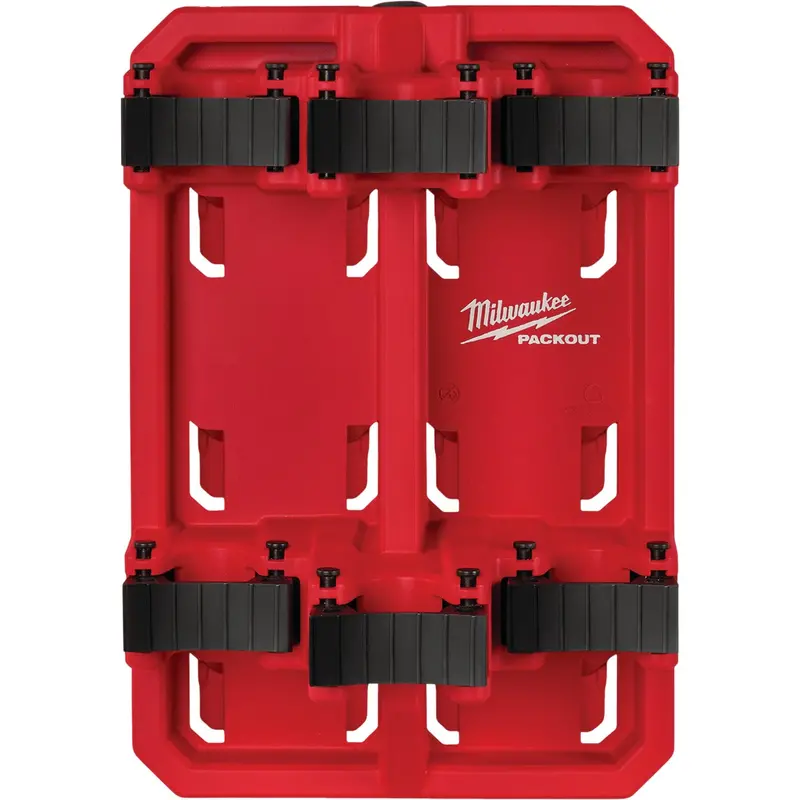 Milwaukee Packout Long-Handle Tool Rack – Holds Up To 3 Tools, Modular System Compatible 1