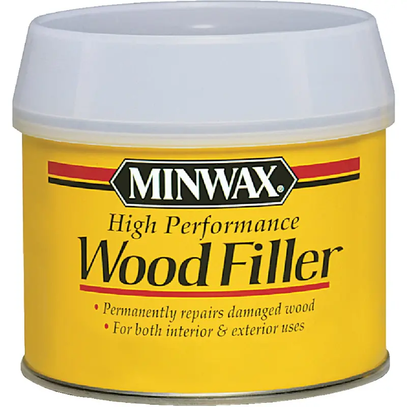 Minwax Natural Wood Filler – 12-Ounce Interior/Exterior Repair Compound 1