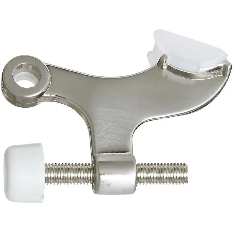 National Gallery Series Satin Nickel Hinge-Mount Door Stop 1