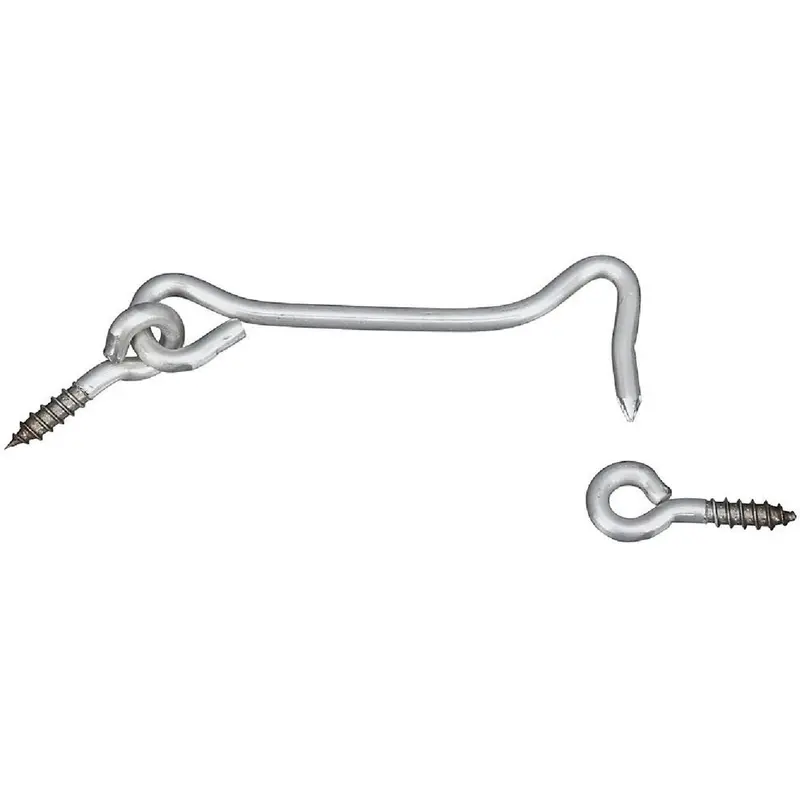 National Stainless Steel Hook-And-Eye Bolt – 4-Inch Length 1