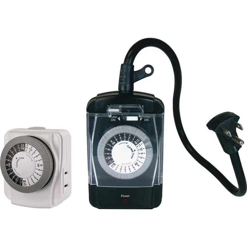 Prime Indoor/Outdoor Digital Timer – 15A, 125V Programmable Electrical Control 1