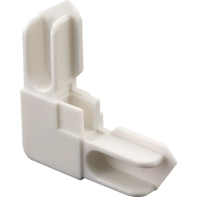 Prime-Line Window Frame Corner Reinforcement – 3/8 Inch, White Pvc 1