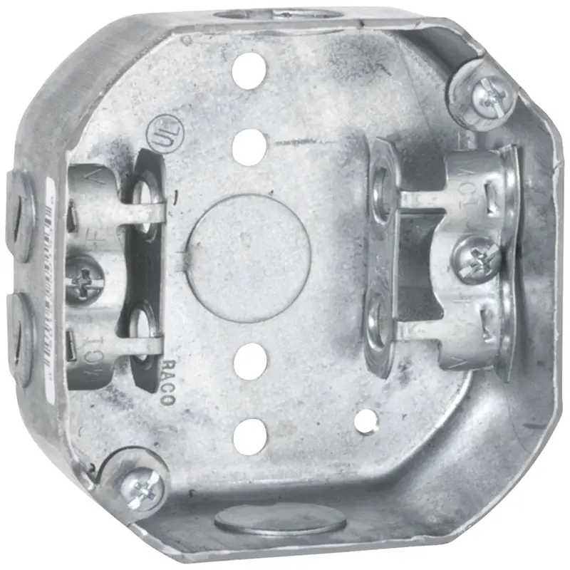 Raco Nail-On Octagonal Electrical Box – 4" X 4" 1