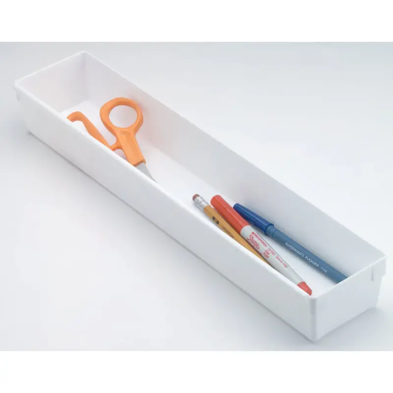 Rubbermaid White Drawer Organizer Tray – 3" X 15" X 2" 1