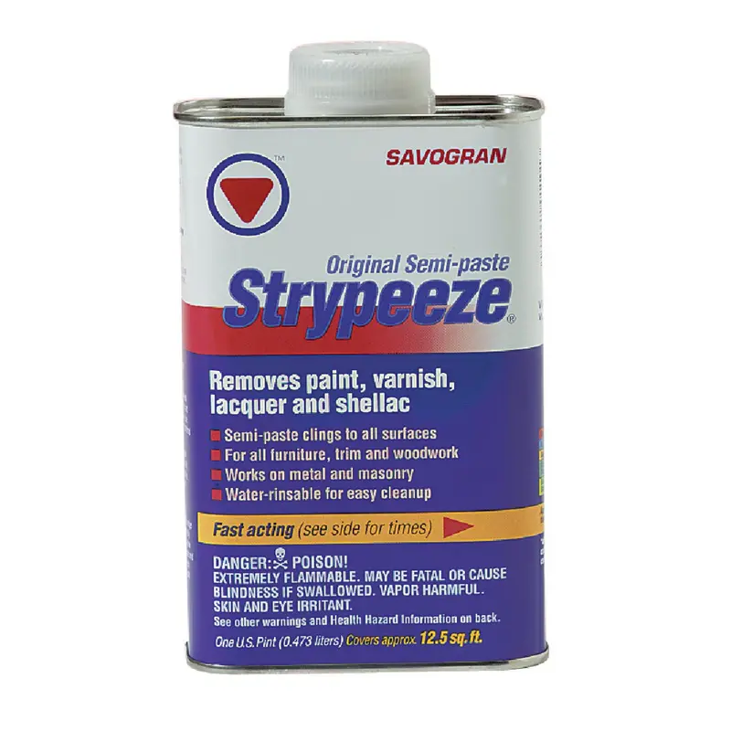 Savogran Strypeeze Semi-Paste Paint & Varnish Stripper – Pint-Sized, Fast-Acting Remover 1
