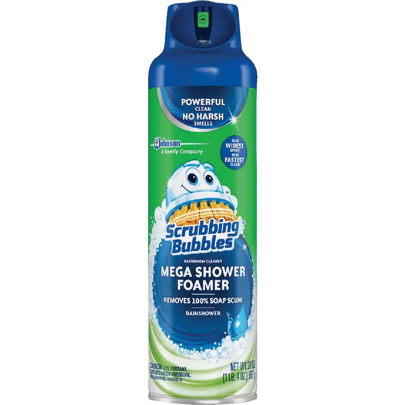 Scrubbing Bubbles Mega Shower Foamer – 20 Oz Wide-Spray Cleaner 1