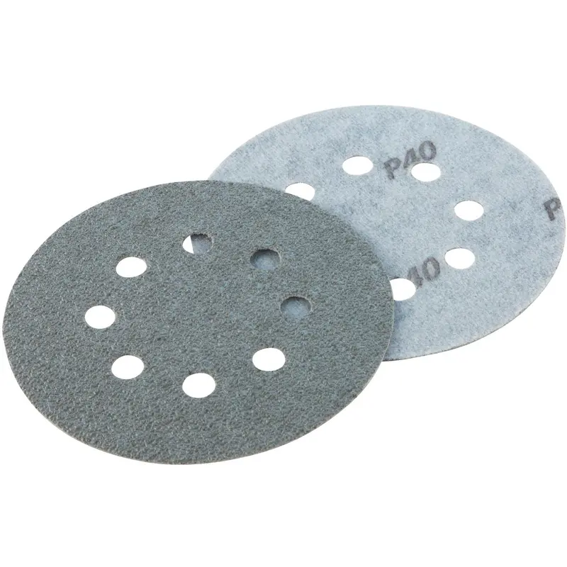 Shop Smith 5" Vented Sanding Discs – 40-Grit, Hook-And-Loop Backing, 3-Pack 1