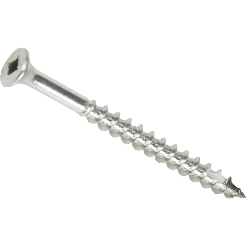 Simpson Strong-Tie Stainless Steel Deck Screws – #10 × 2-1/2", Bugle Head (1 Lb Box) 1