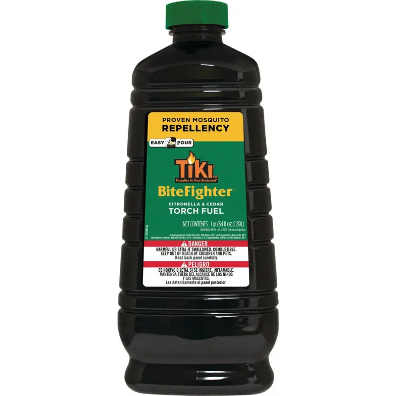 Tiki Bitefighter Torch Fuel – 64-Ounce Cedar & Citronella Blend 1