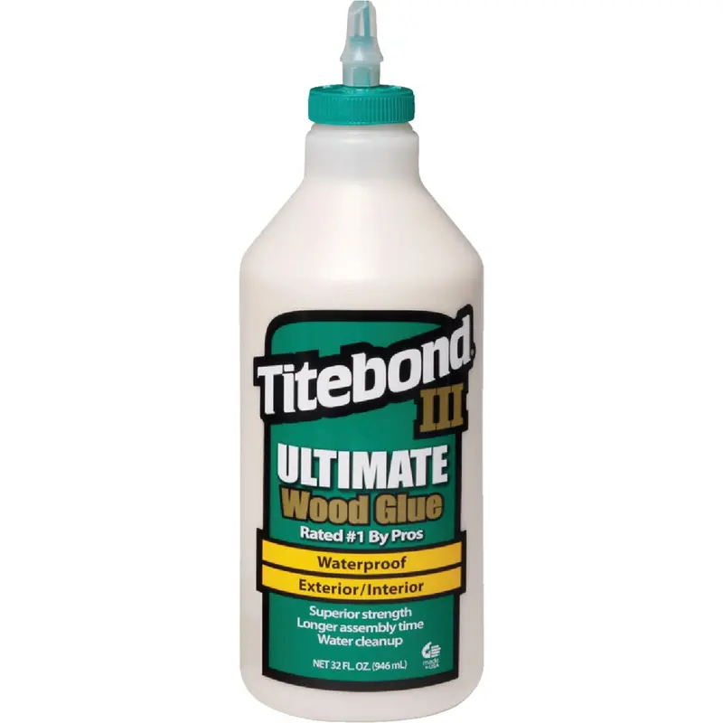 Titebond Iii Ultimate Wood Glue – 1-Quart Waterproof, Fda-Approved Formula 1