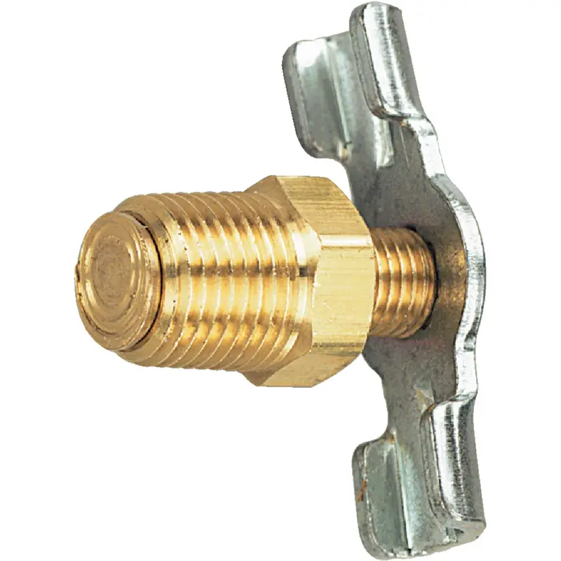 Tru-Flate Air Line Drain Cock – 1/4-Inch Npt Threaded Valve 1