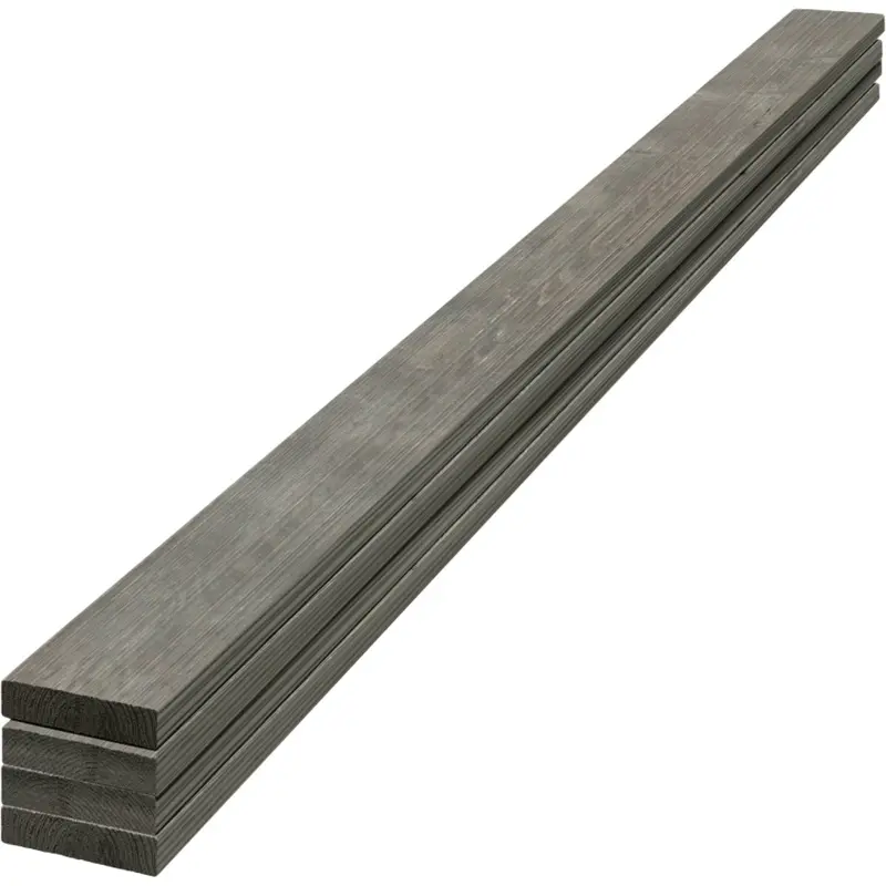 Ufp-Edge Rustic Gray Trim Board – 4" W X 8' L X 1" Thick, 4-Piece Bundle 1