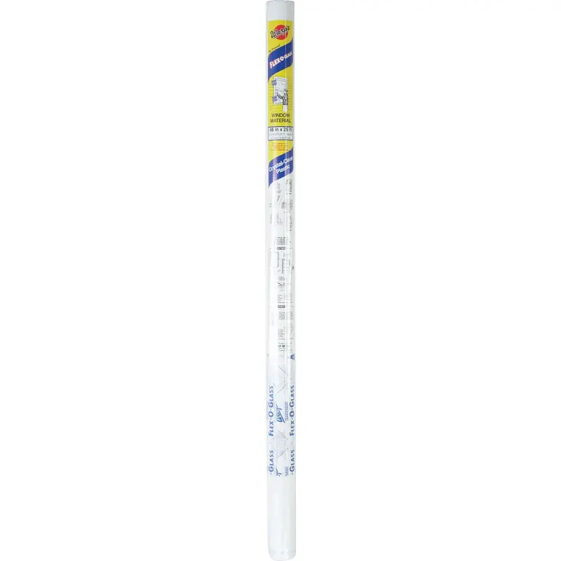 Warp’S Flex-O-Glass Clear Plastic Sheeting – 48 In. X 25 Ft., 4 Mil Thickness 1