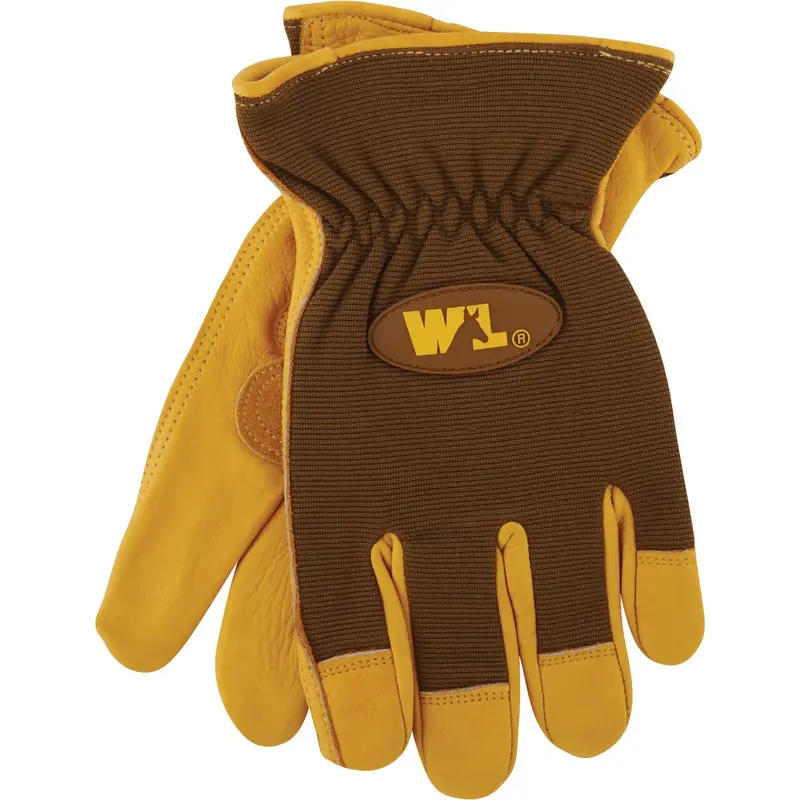 Wells Lamont Men’S Unlined Cowhide Work Gloves – Large, Durable Leather For General Labor 1