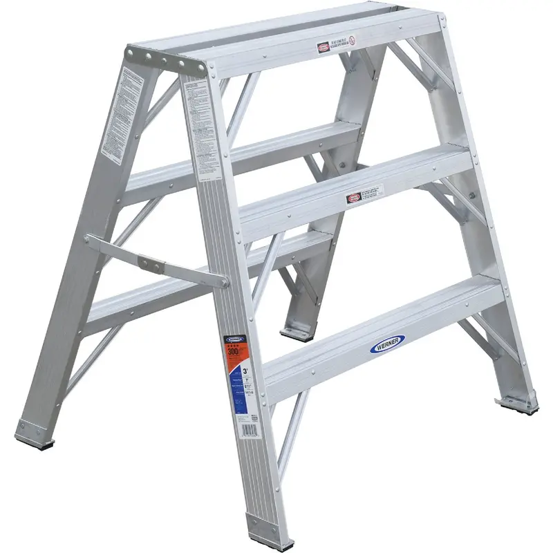 Werner Aluminum Work Platform – Type Ia Duty Rating, 300-Lb Capacity 1