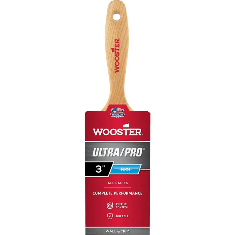 Wooster Ultra/Pro Firm Flat Paint Brush – 3-Inch Width 1
