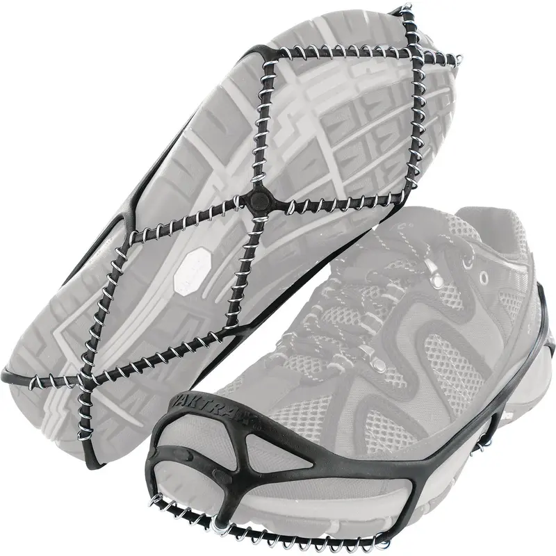 Yaktrax Walk Ice Cleats – Large, Black Polyelastomer Traction System 1